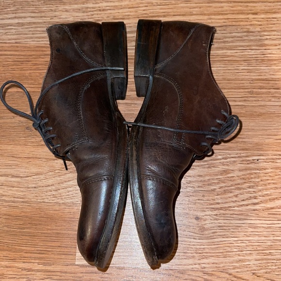 Frye leather Oxford loafers shoes Size 37 - Picture 3 of 15